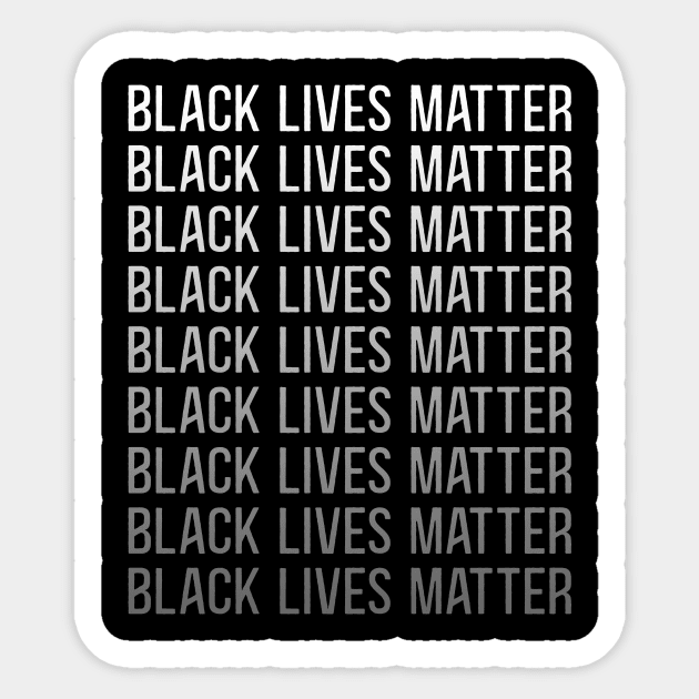 Black Lives Matter Shirt Black Lives Matter Gift Equality Equal Rights Sticker by Love Newyork